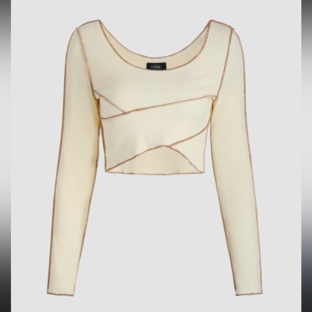 Cider Long Sleeve Crop Top